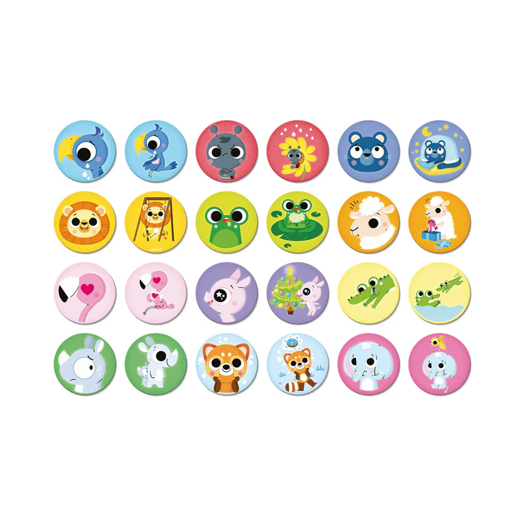 Juego Educativo Janod Memoria de las Emociones Maped.