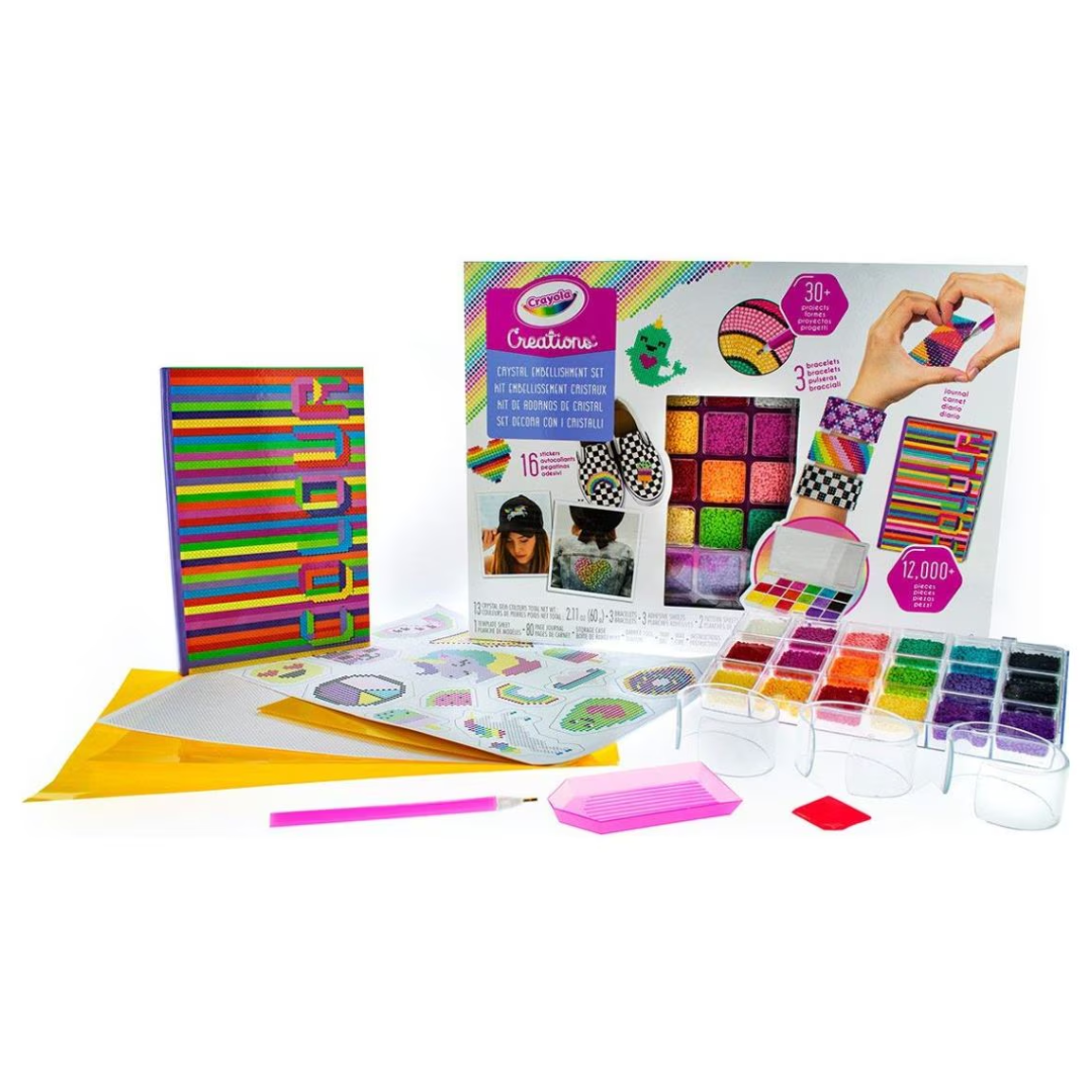 Set Decora Con I Cristalli Crayola.