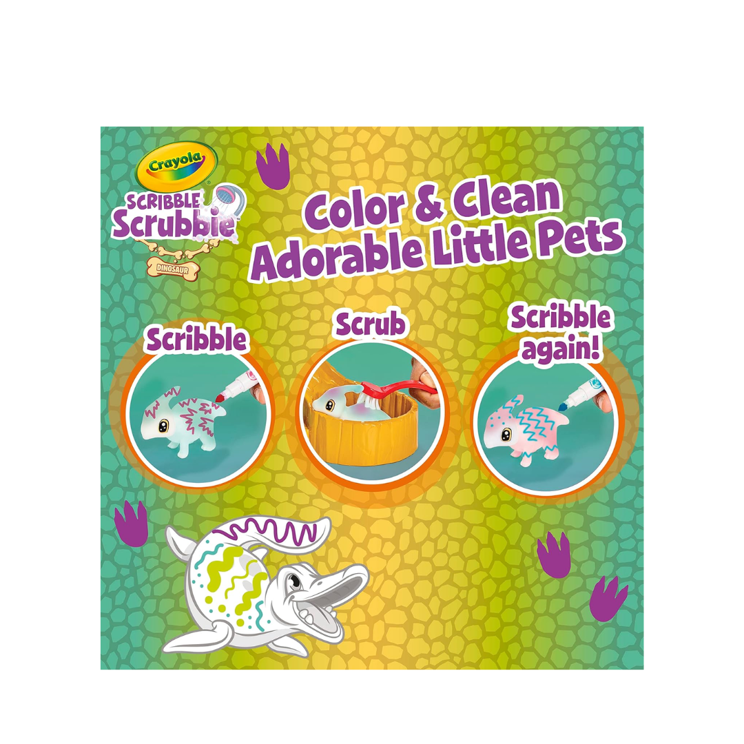 Scribble Dino Waterfall Crayola.