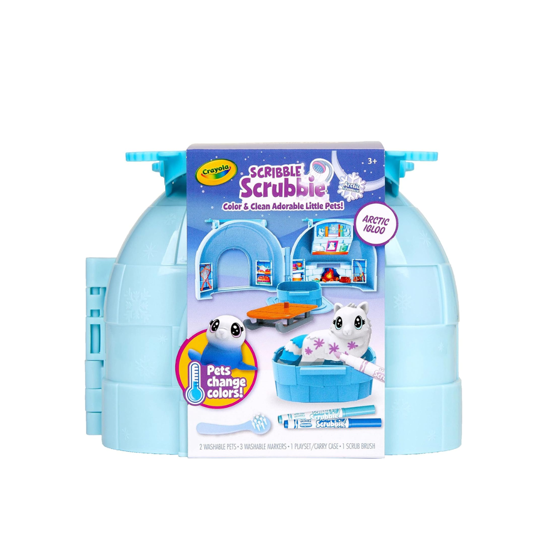 Scribble Pets Artic Igloo Crayola.