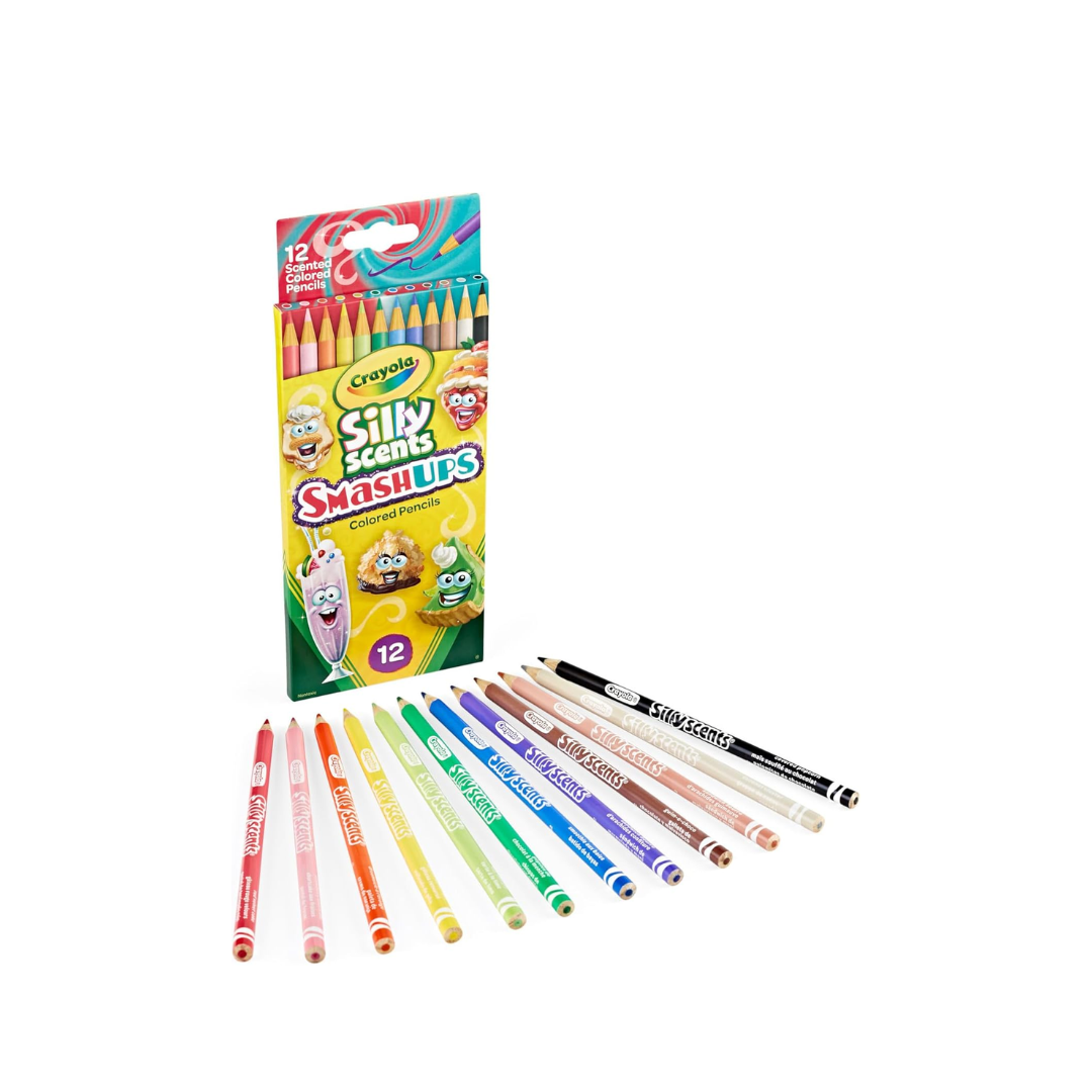 Crayon Madera 12c Largo Aromas Silly Scents Crayola