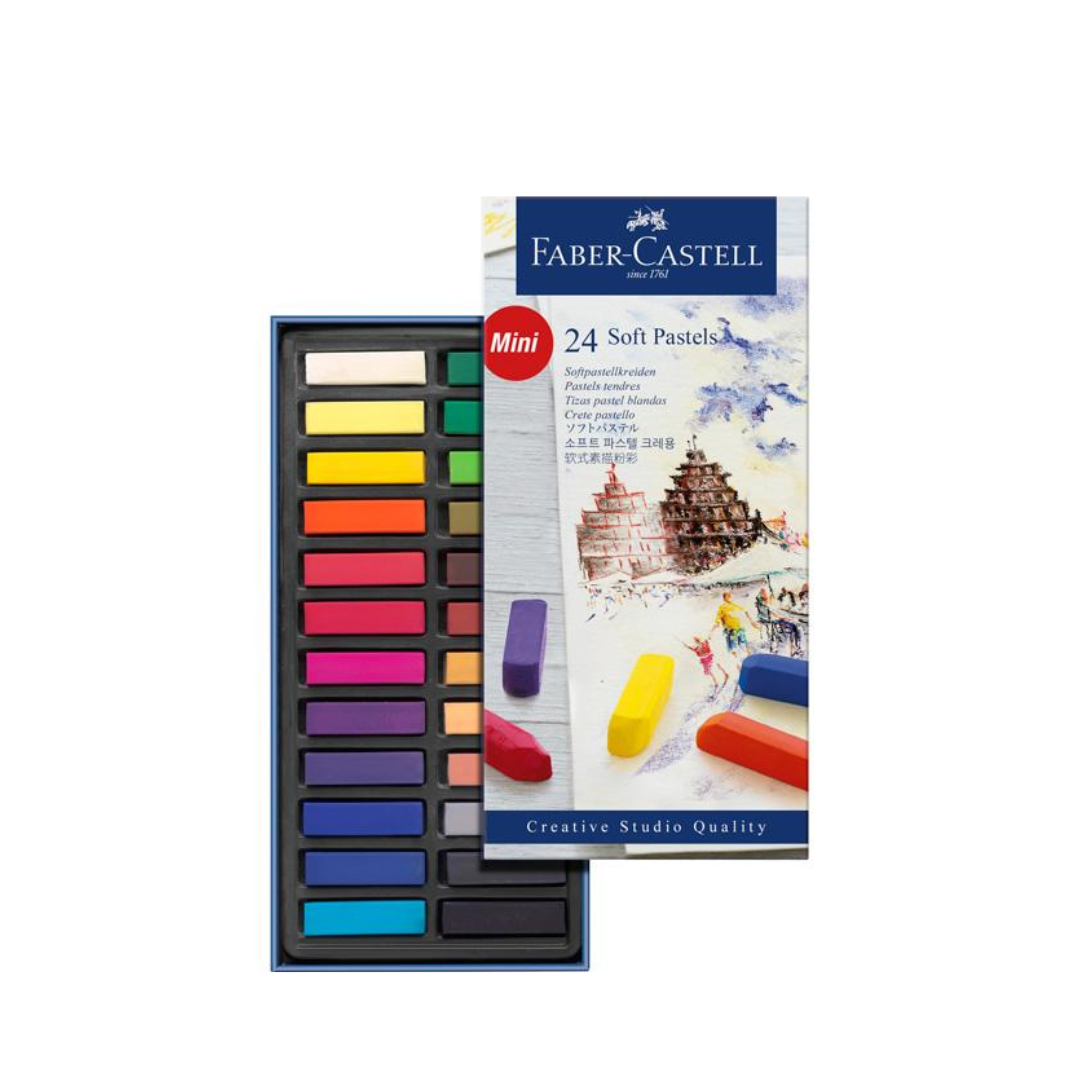 Crayón Pastel Seco 24c Faber Castell