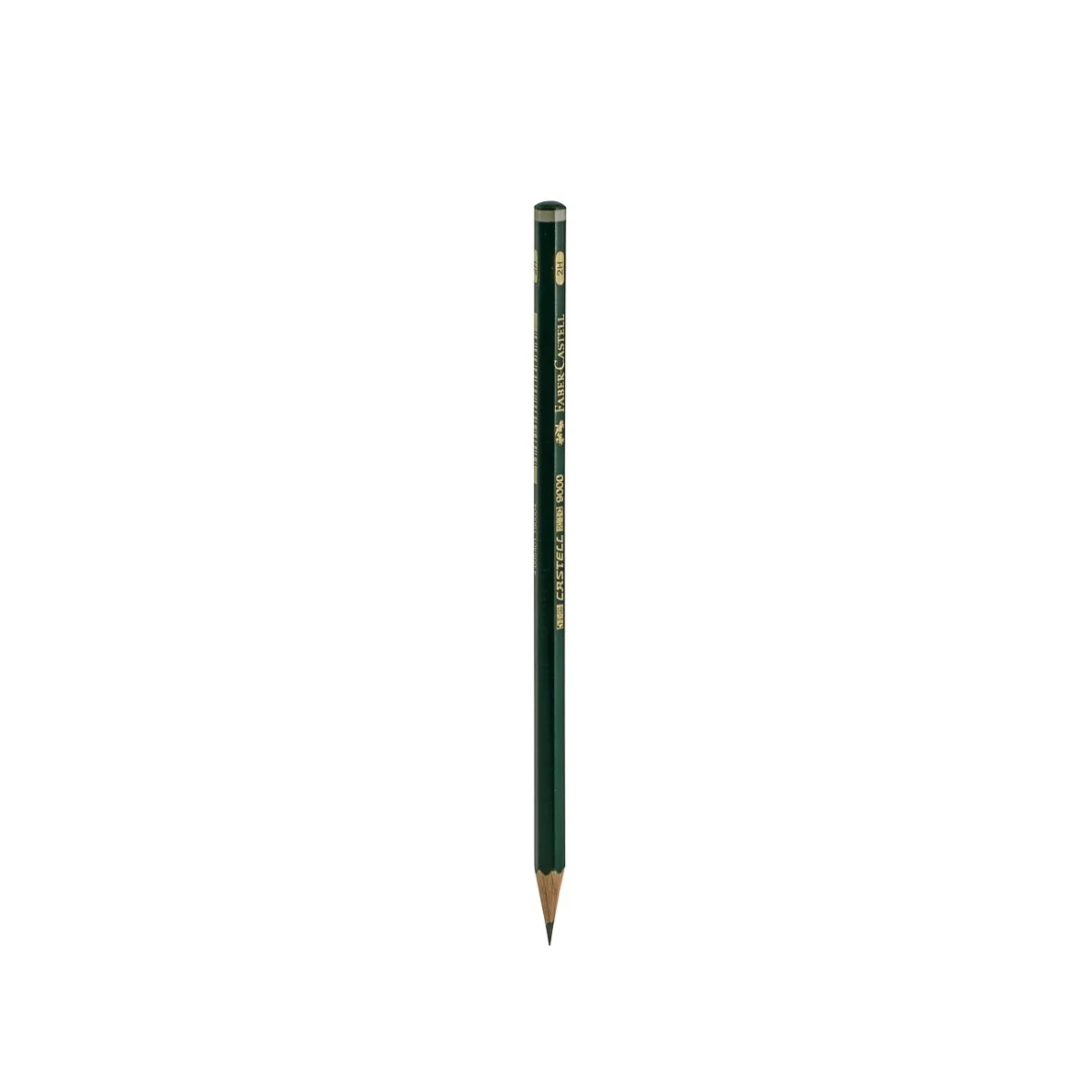 Lápiz Para Dibujo 2H Faber Castell 9000