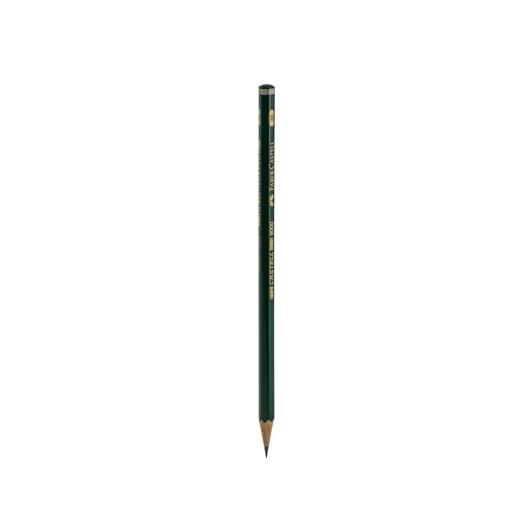 Lápiz Para Dibujo 3B Faber Castell 9000