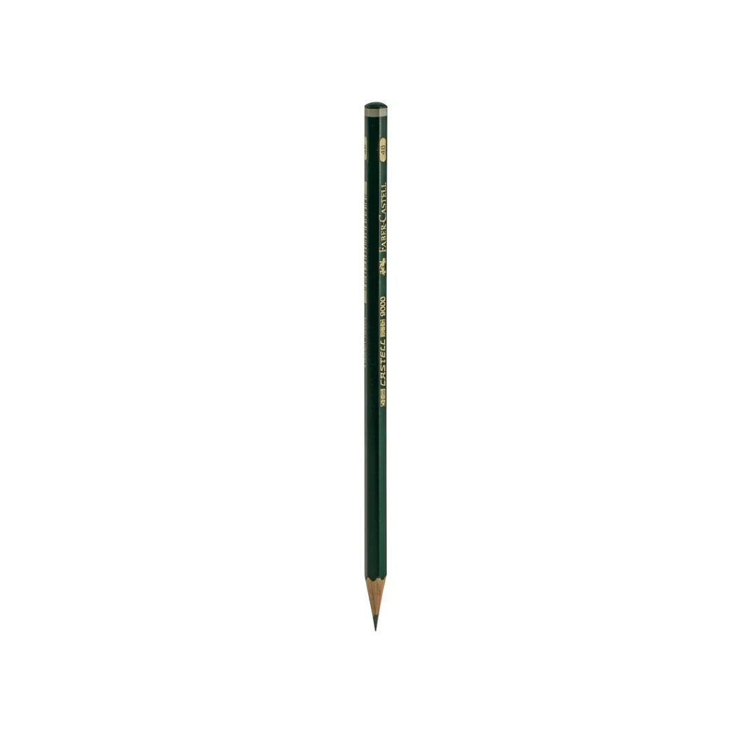 Lápiz Para Dibujo 4B Faber Castell 9000