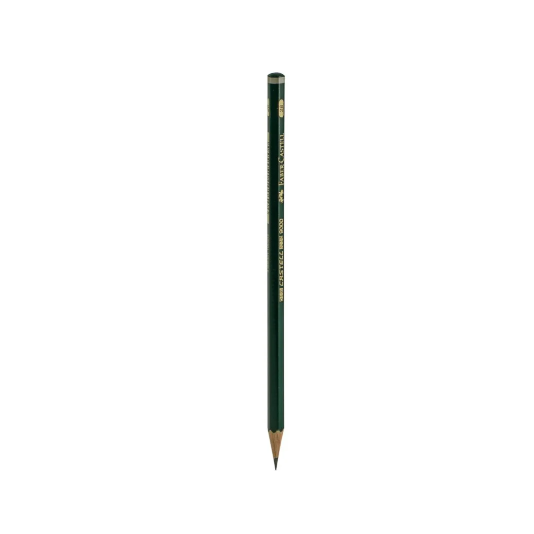 Lápiz Para Dibujo 2B Faber Castell 9000