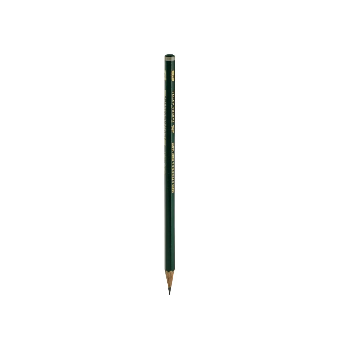 Lápiz Para Dibujo 6H Faber Castell 9000