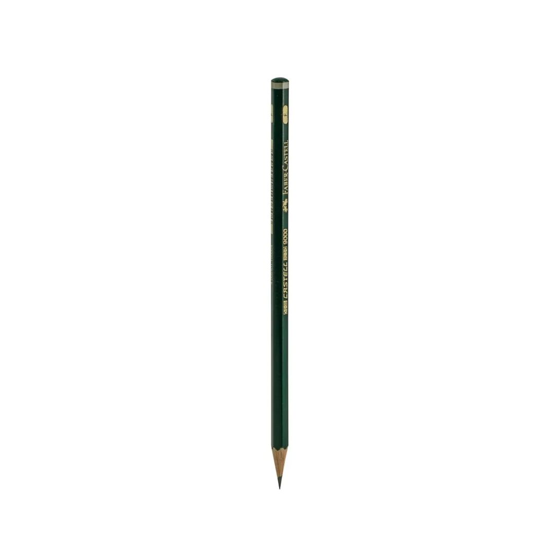 Lápiz Para Dibujo F Faber Castell 9000