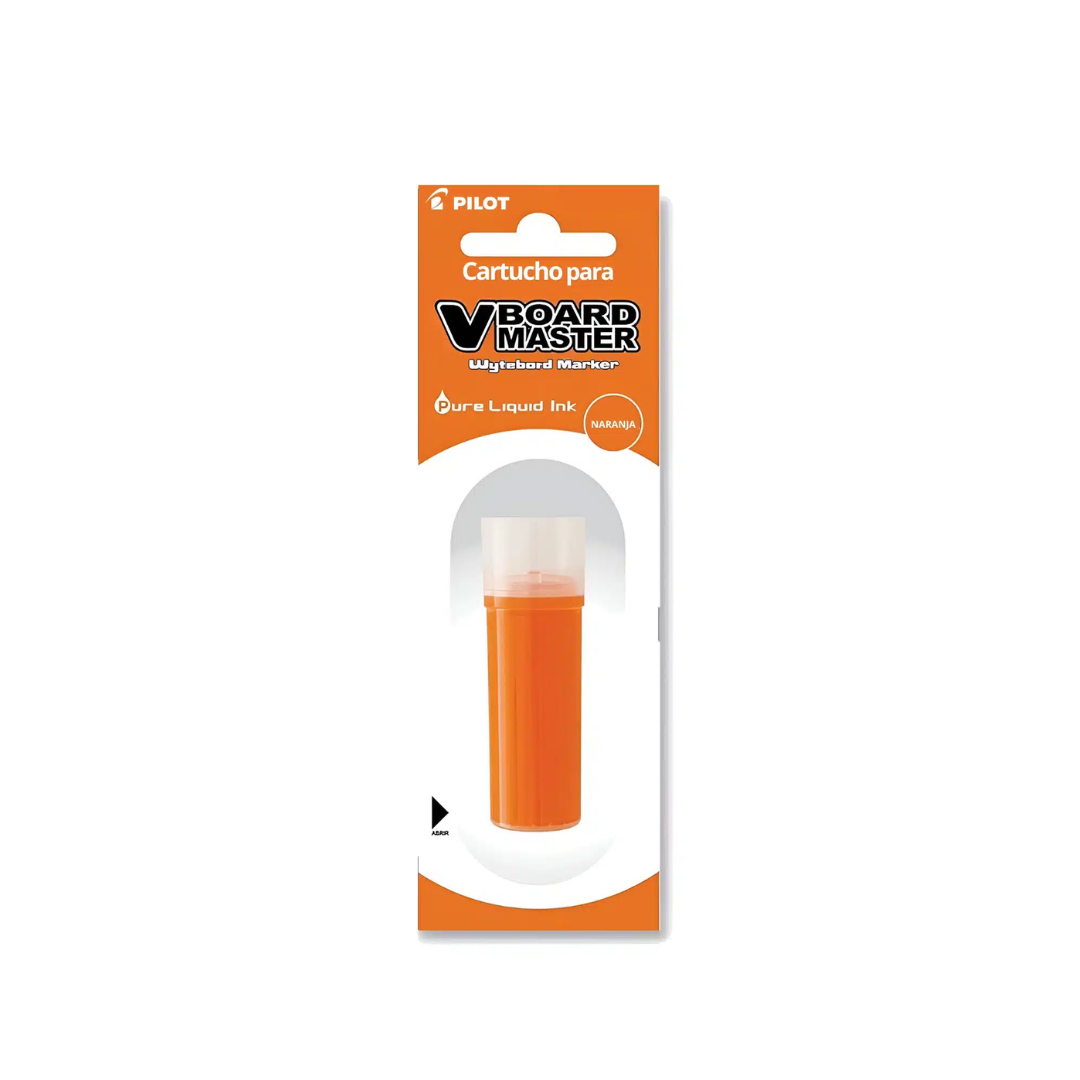 Cartucho de tinta pilot wbs-vbm 8ml naranja