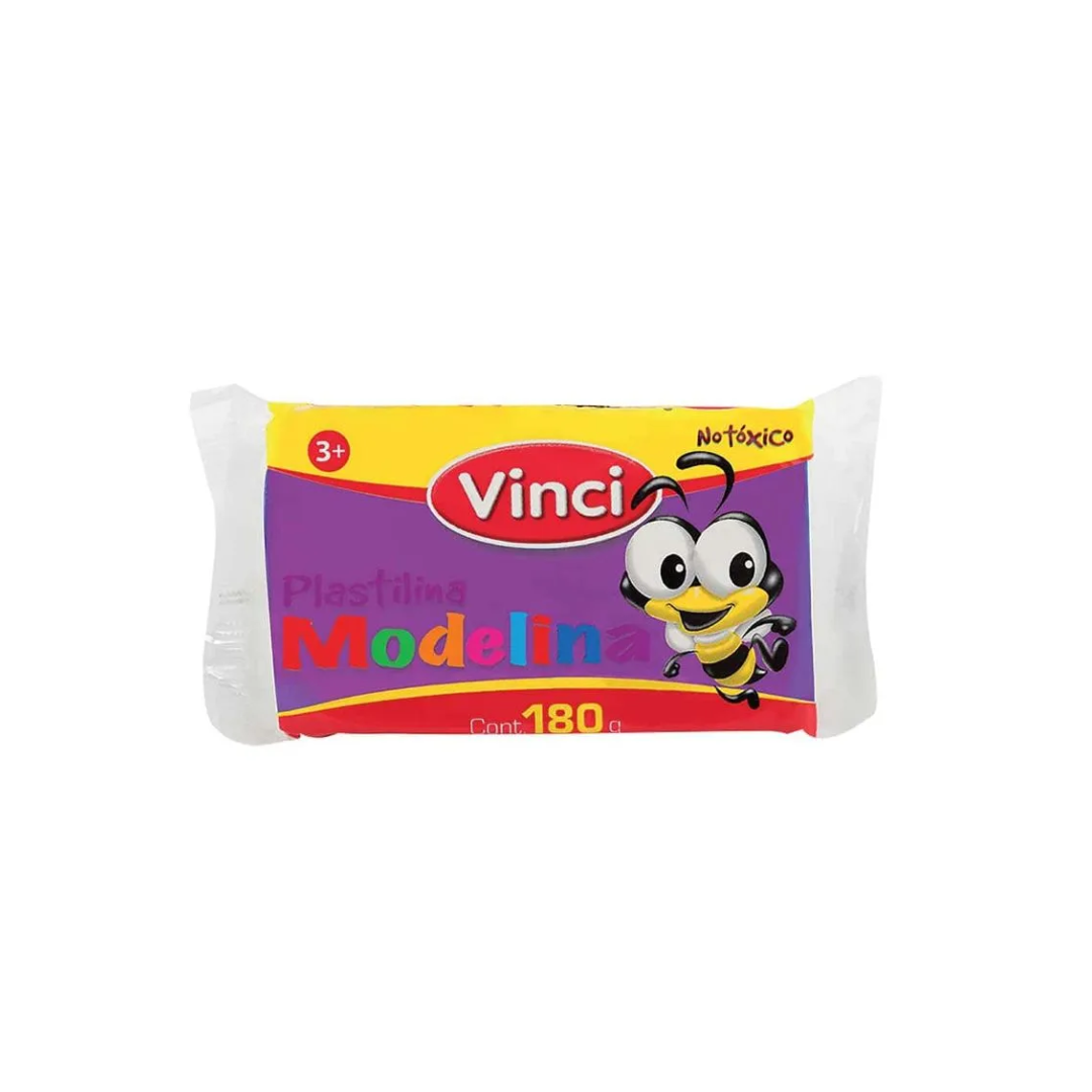 Plasticina Marq.180gr. Morado Vinci