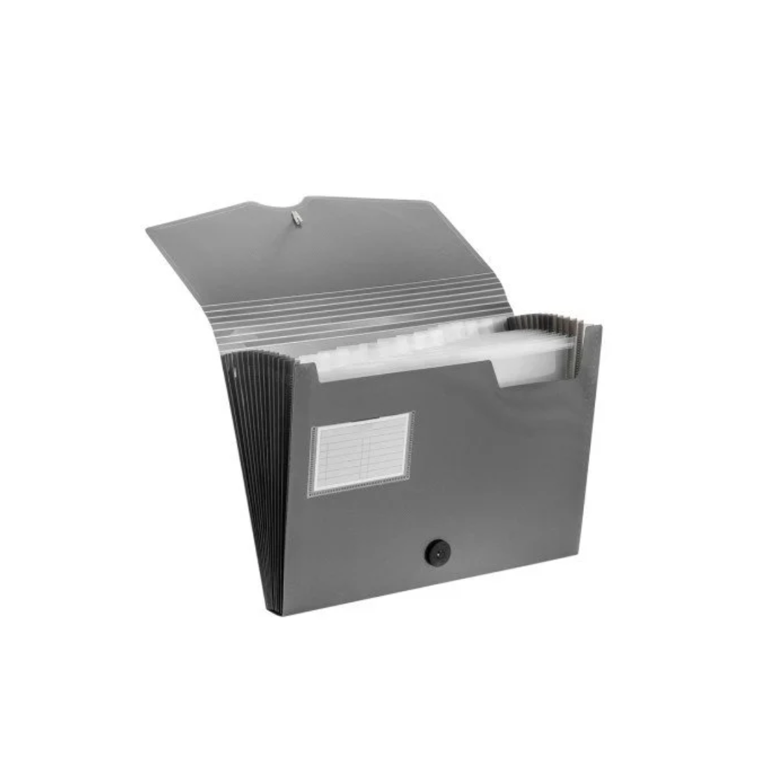 Archivador beautone carta 12 sep 32484 metalic plata