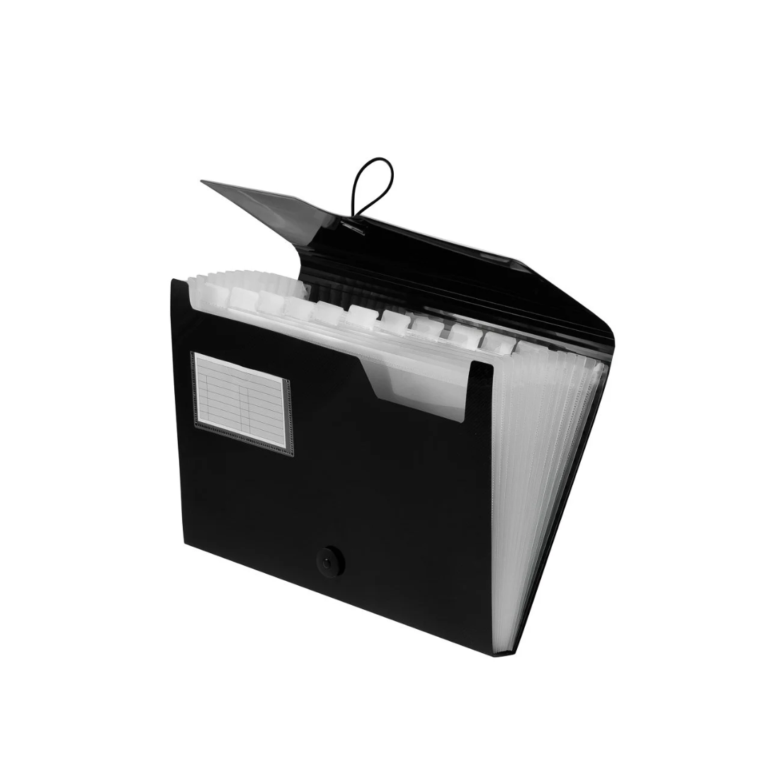 Archivador beautone carta 12 sep 32486 metalic negro