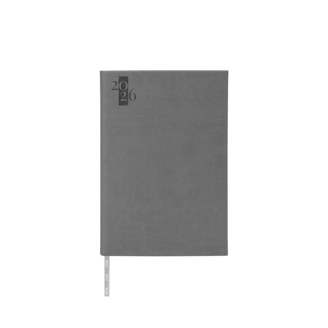 AGENDA DIARIA CLÁSICA 2026 GRIS