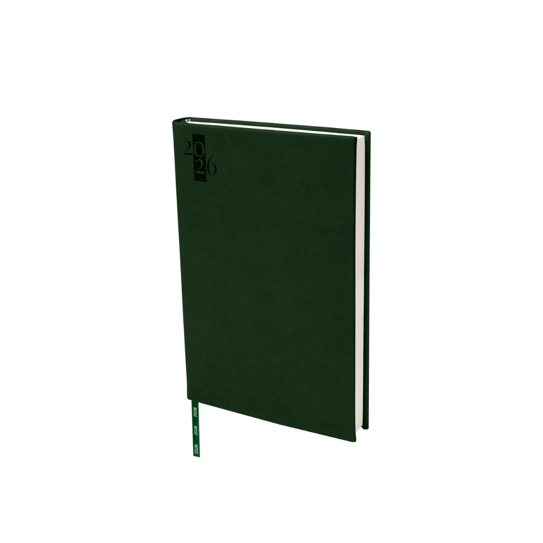 AGENDA DIARIA CLÁSICA 2026 VERDE