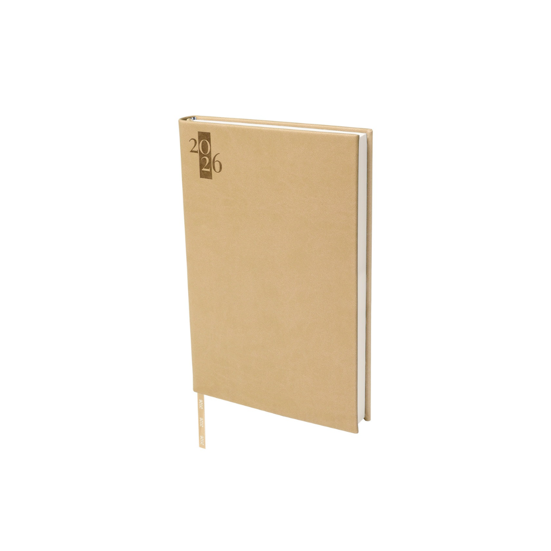 AGENDA DIARIA CLÁSICA 2025 BEIGE