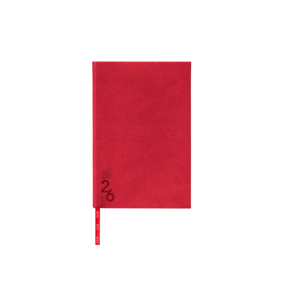 AGENDA DIARIA TERRA 2026 ROJO