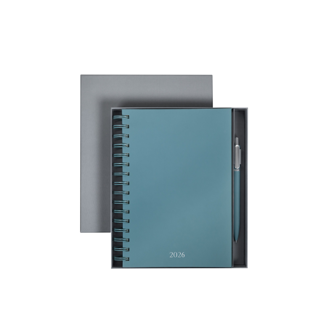 Agenda Diaria Lette 2026 Celeste