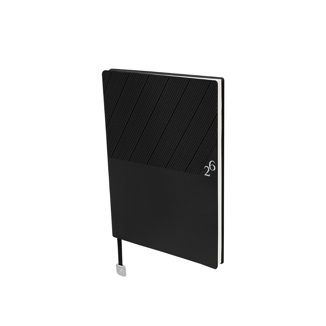 Agenda Clasica Semanal 2026 Negra