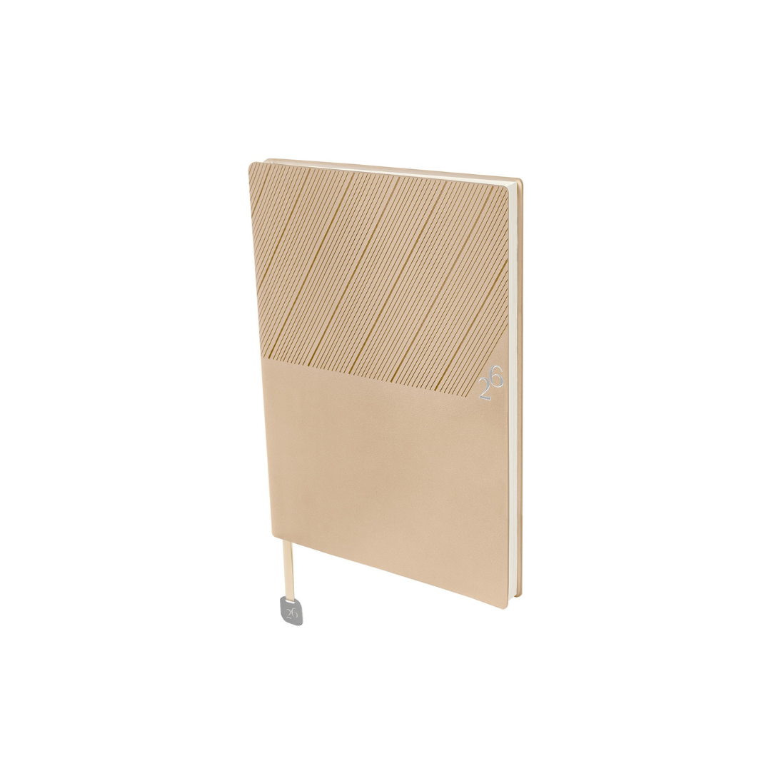 Agenda Clásica Semanal 2026 Beige.