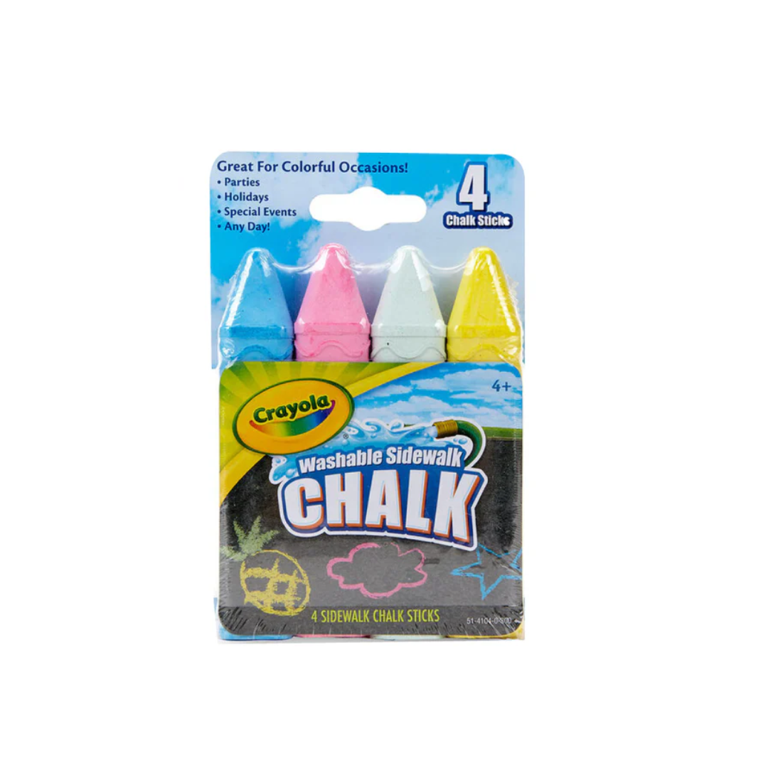 Yeso Comprimido Colores 4c Jumbo Crayola