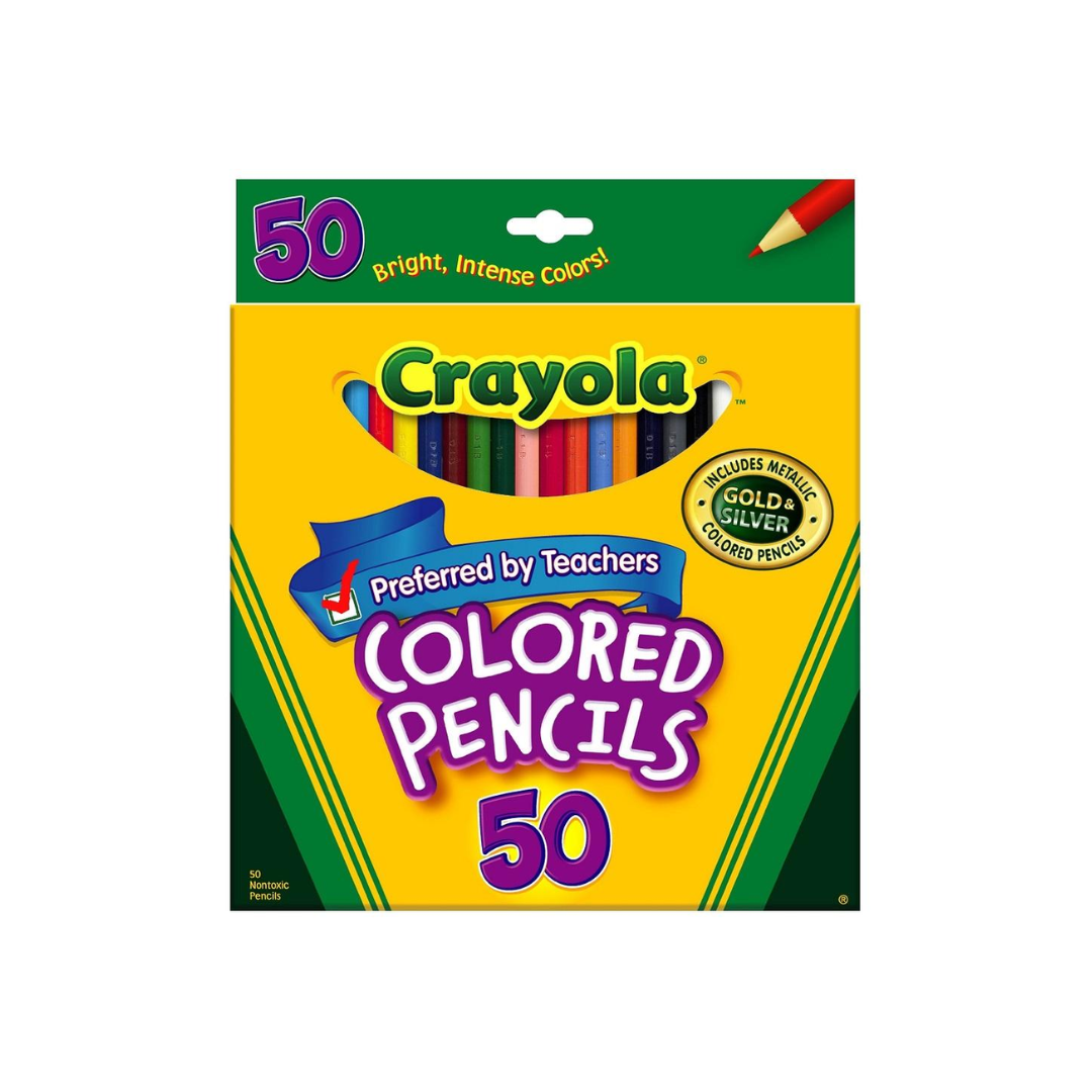 Crayon Madera 50 col Largo Crayola