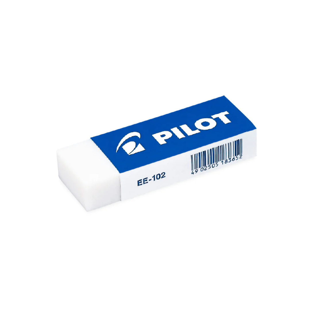 Borrador Blanco Escolar Protector Cartón - Pilot