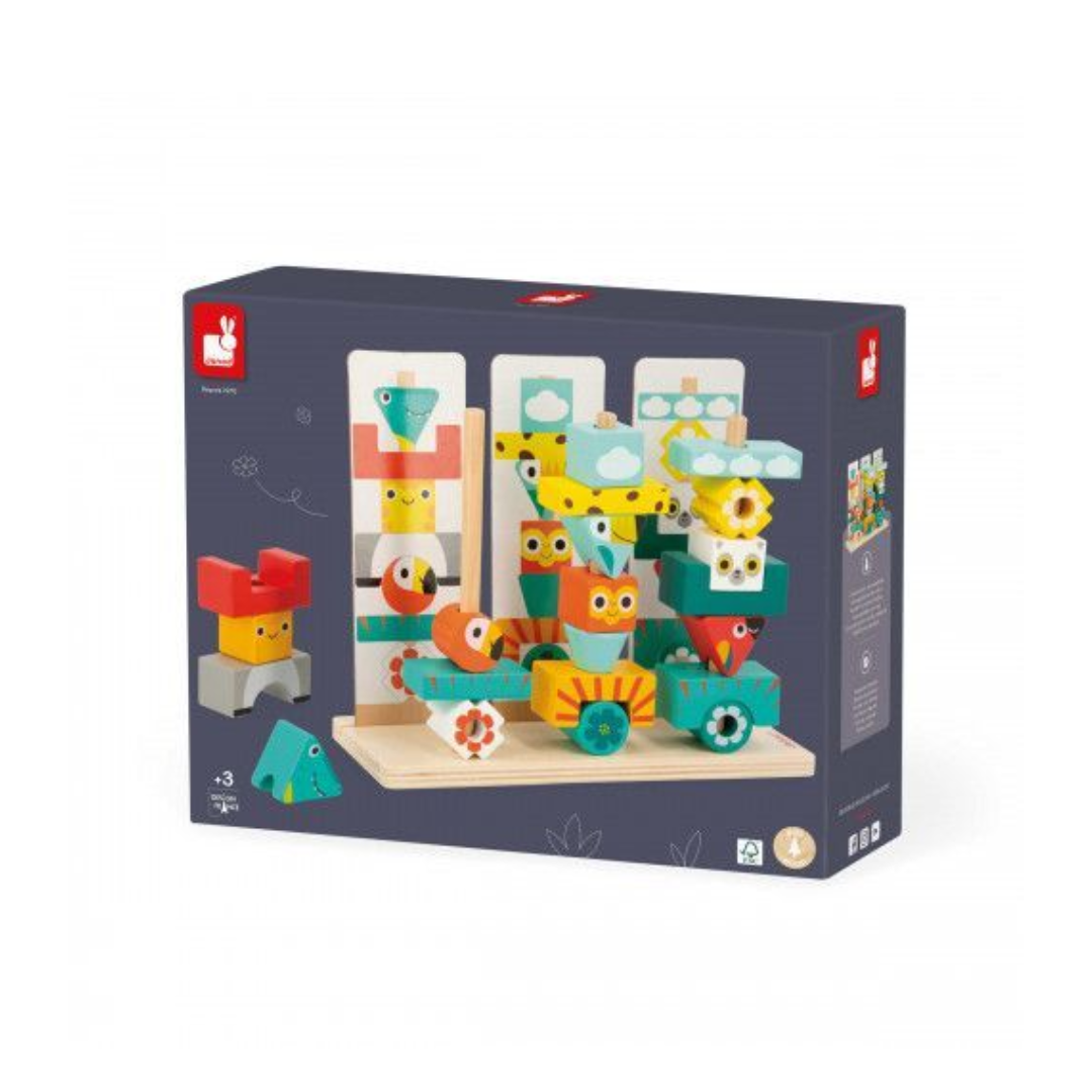 Jueguete Educativo Janod Totem Tropik J8279