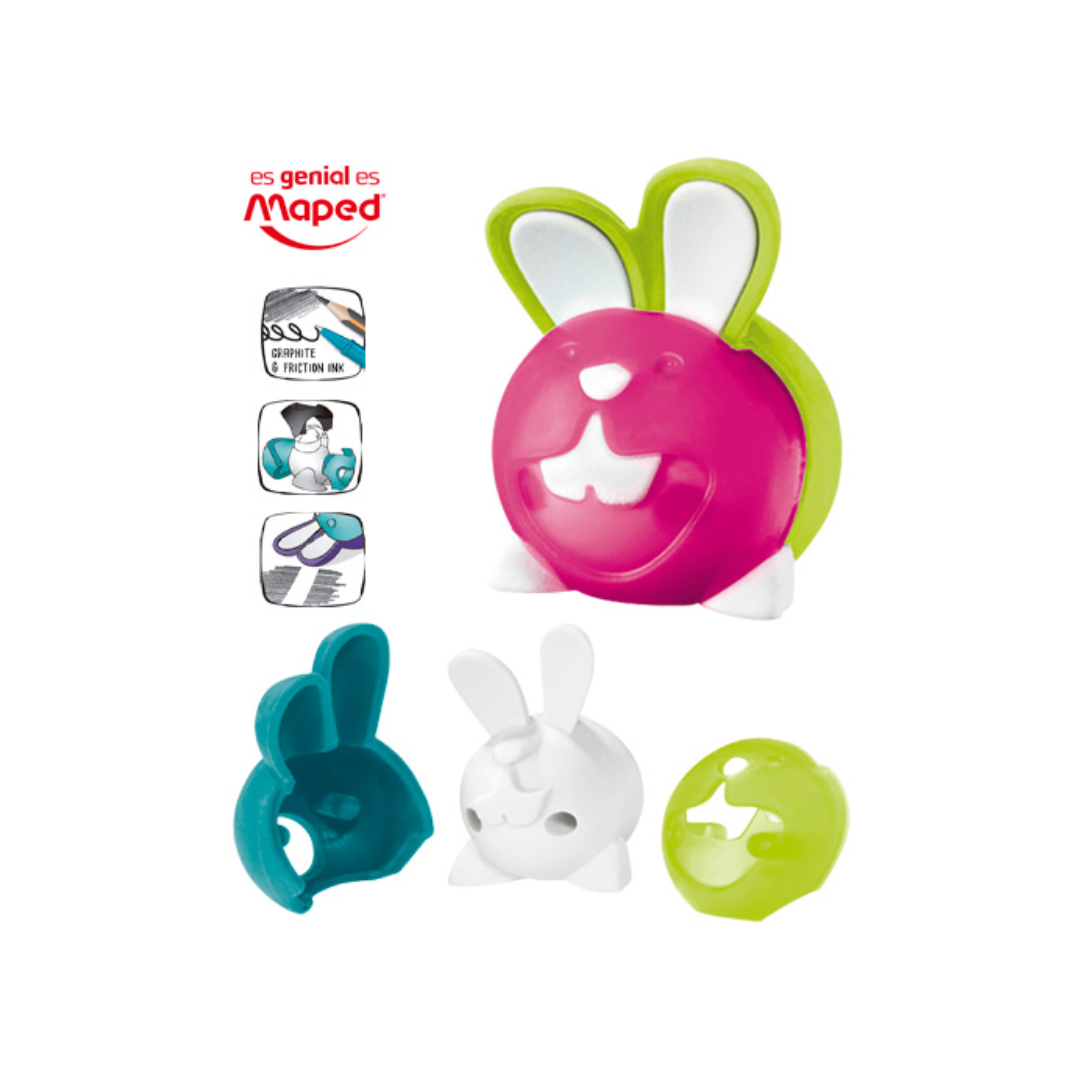 Borrador Croc Croc Puzzle Cajetito Maped