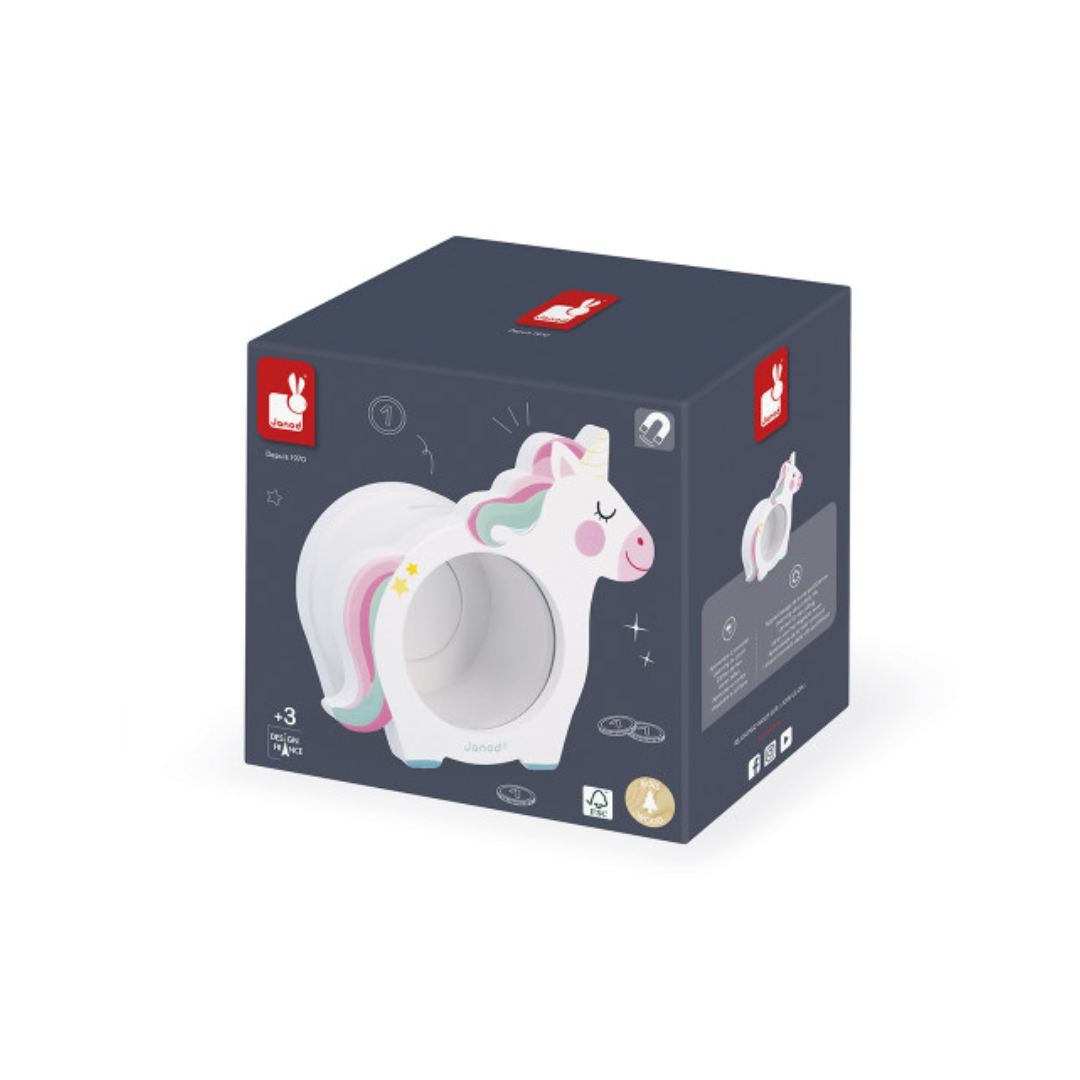 Juguete Educativo Janod Unicorn Money Box J04655