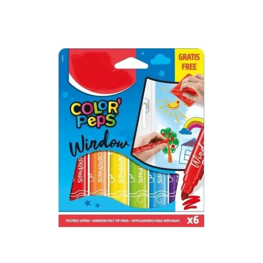 Marcador Estuche 6c Especial Windows Maped