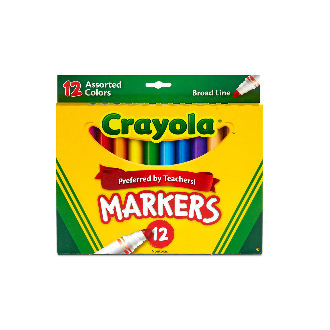 Marcador Estuche 12c Jumbo Crayola
