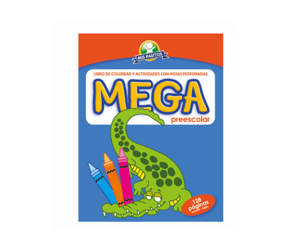 Libro Mega Actividades Preescolar - Mis Pasitos