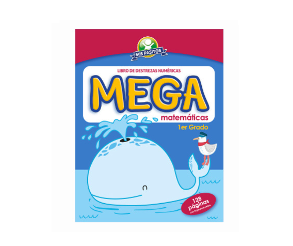 Libro Mega de Matemáticas Nivel 2 -Mis Pasitos