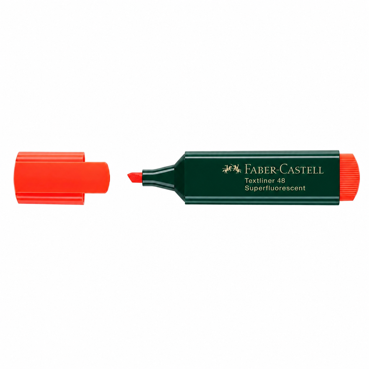 Resaltador Faber Castell 48 Textliner Anaranjado
