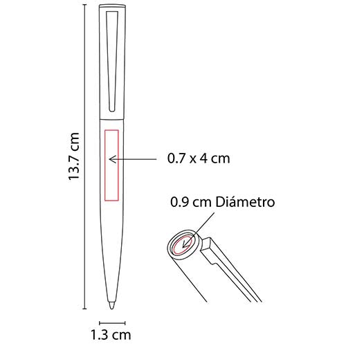Promocional Bolígrafo MAGOTTY Gris
