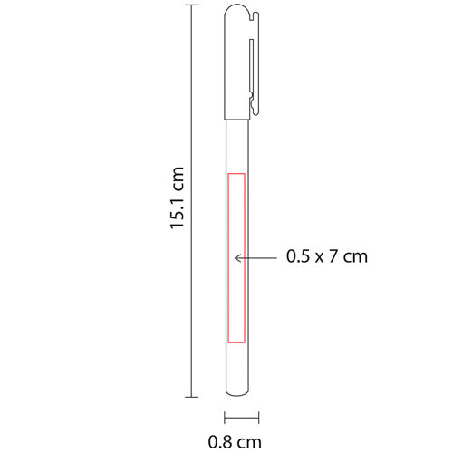 Promocional Bolígrafo LISTER Azul