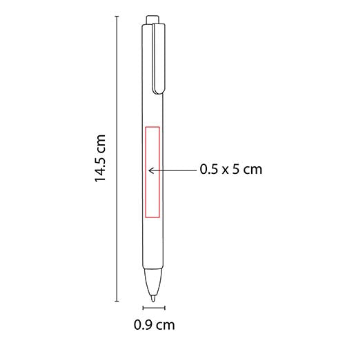Promocional Bolígrafo KILPANI Negro