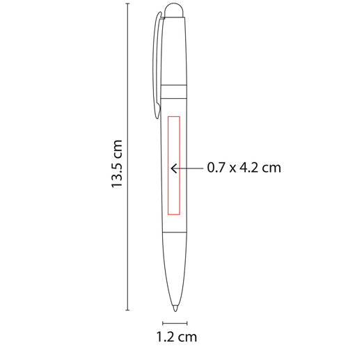 Promocional Bolígrafo BEKER Negro