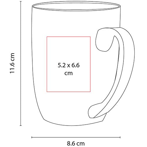 Taza DOLCE Amarillo