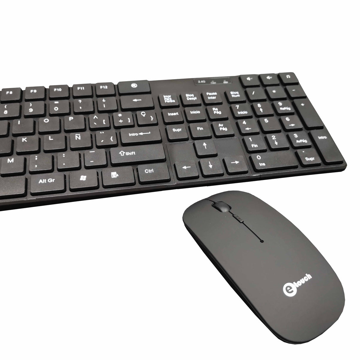Teclado + mouse inalambrico combo luxe etouch®