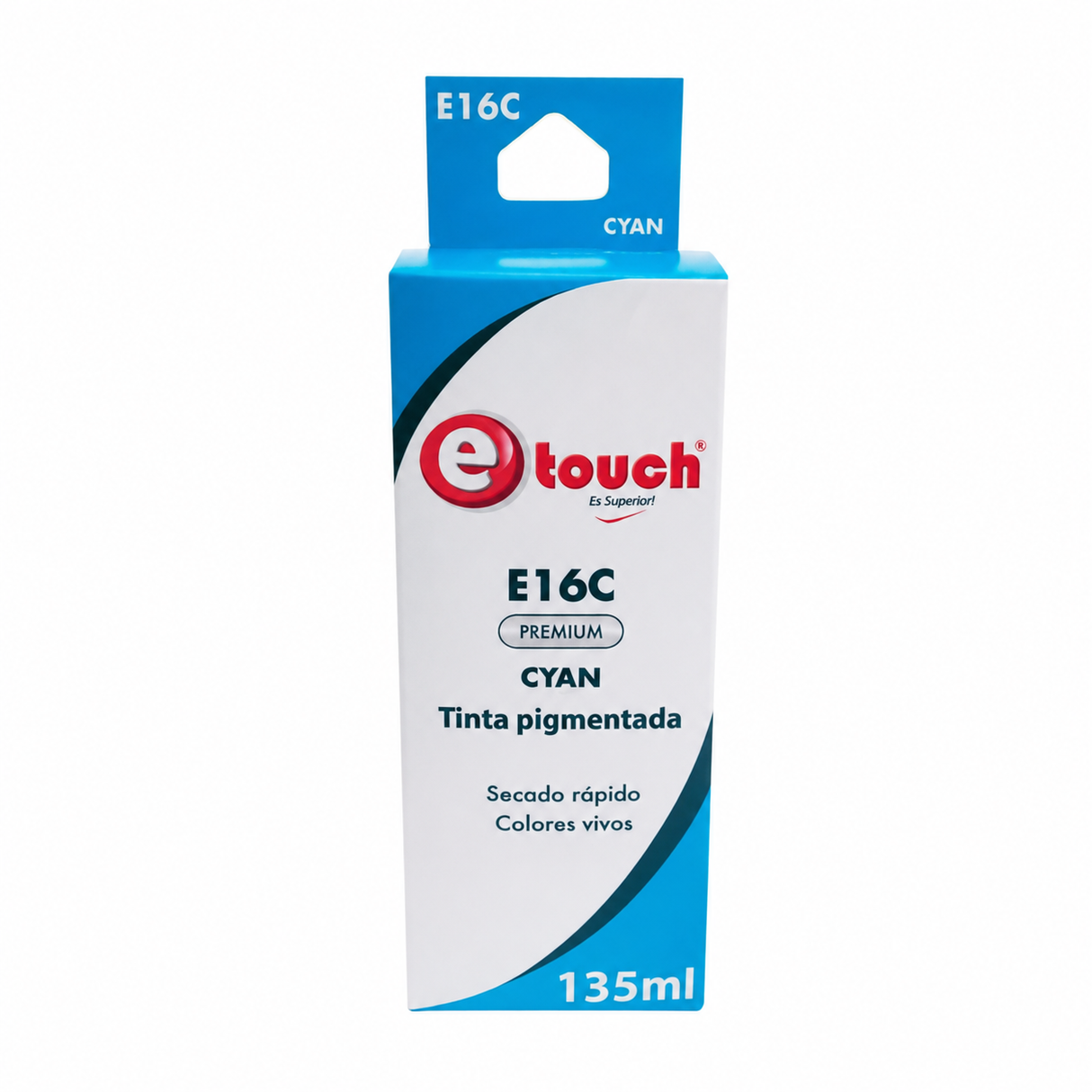 Tinta Canon GI-16 135ml Cyan Pigmantada ETOUCH