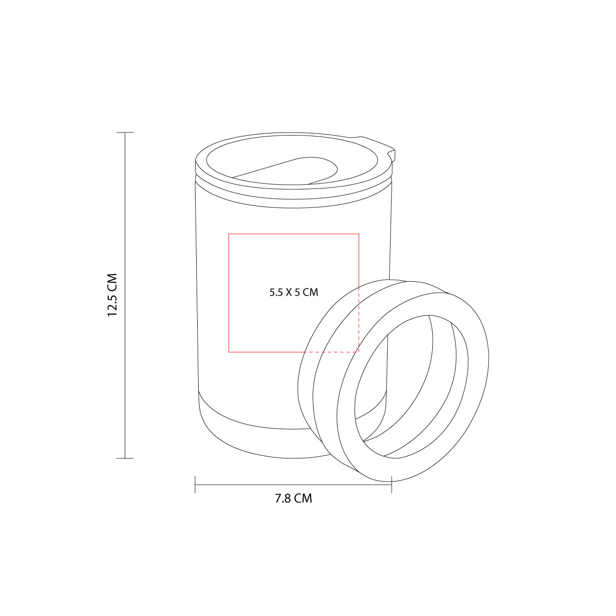 Termo Portalatas DELA
