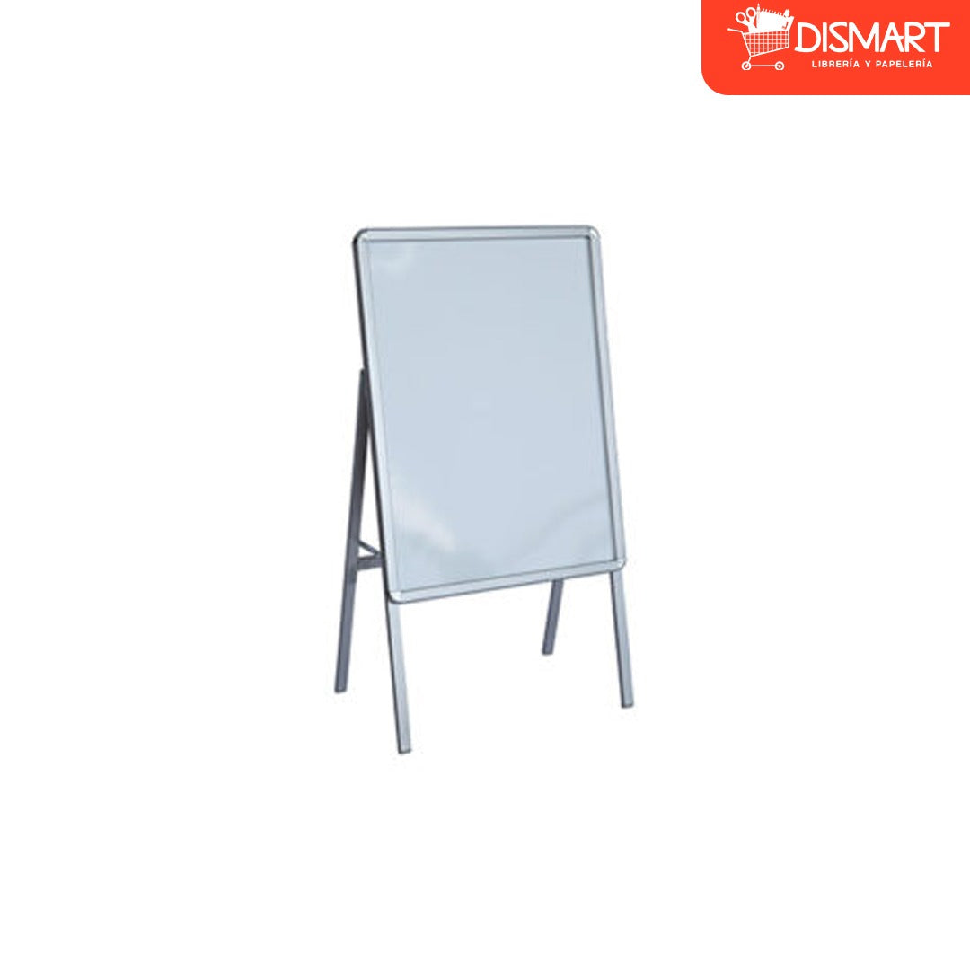 Pizarron Blanco con Soporte de patas 80 x 60 cm (LD142D)