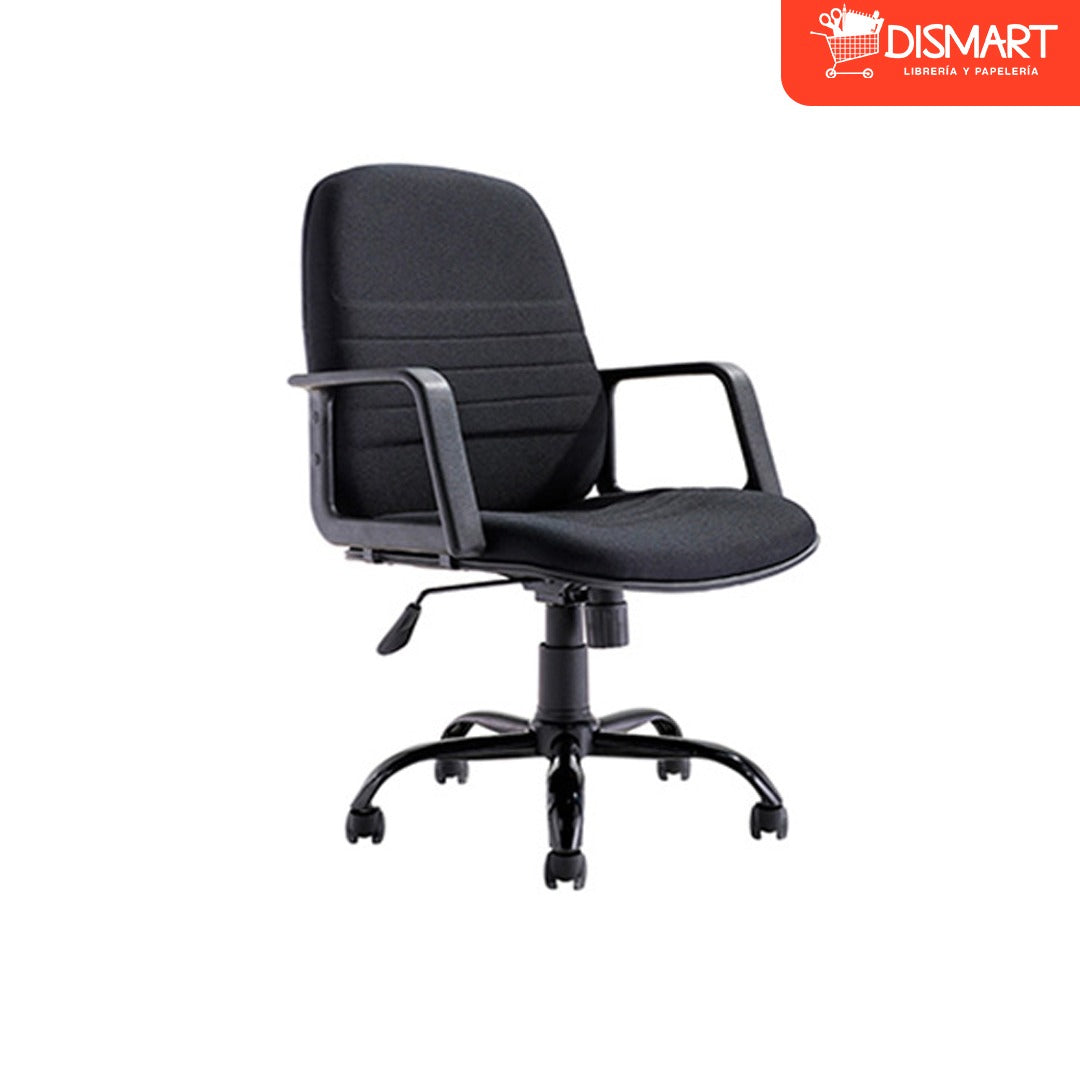 Silla Secretarial de Tela con Brazo (DC-36)