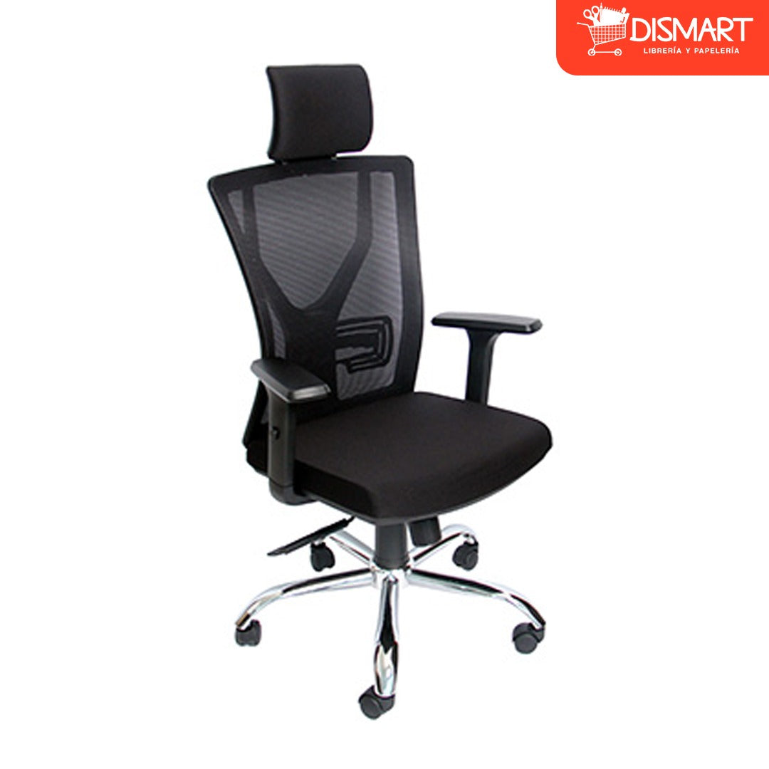 Silla Ejecutiva de malla con Brazo ajustable (DS-1203)