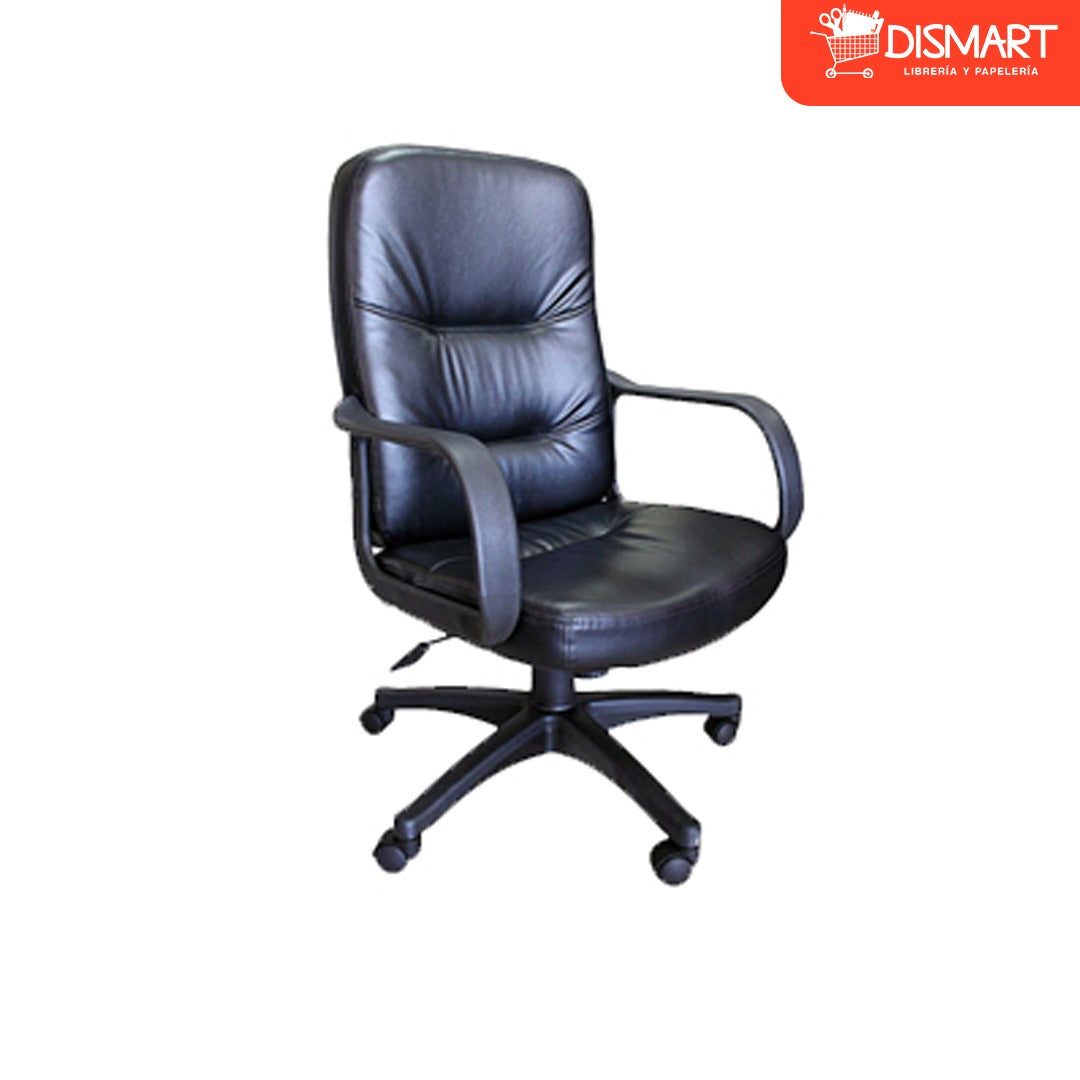 Silla Ejecutiva con Brazo de Cuerina (DC-93)