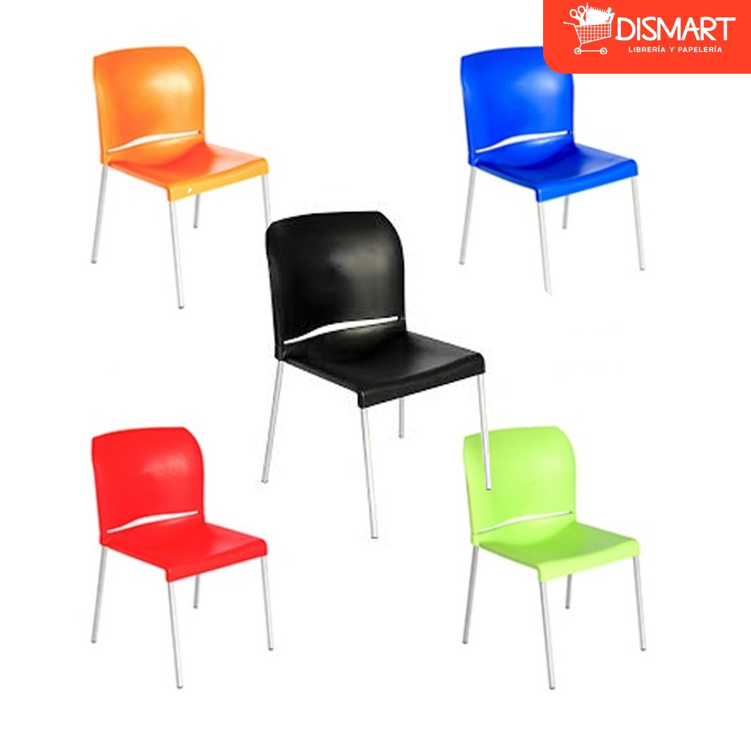 Silla para Visita sin Brazo de Colores (DC-313)