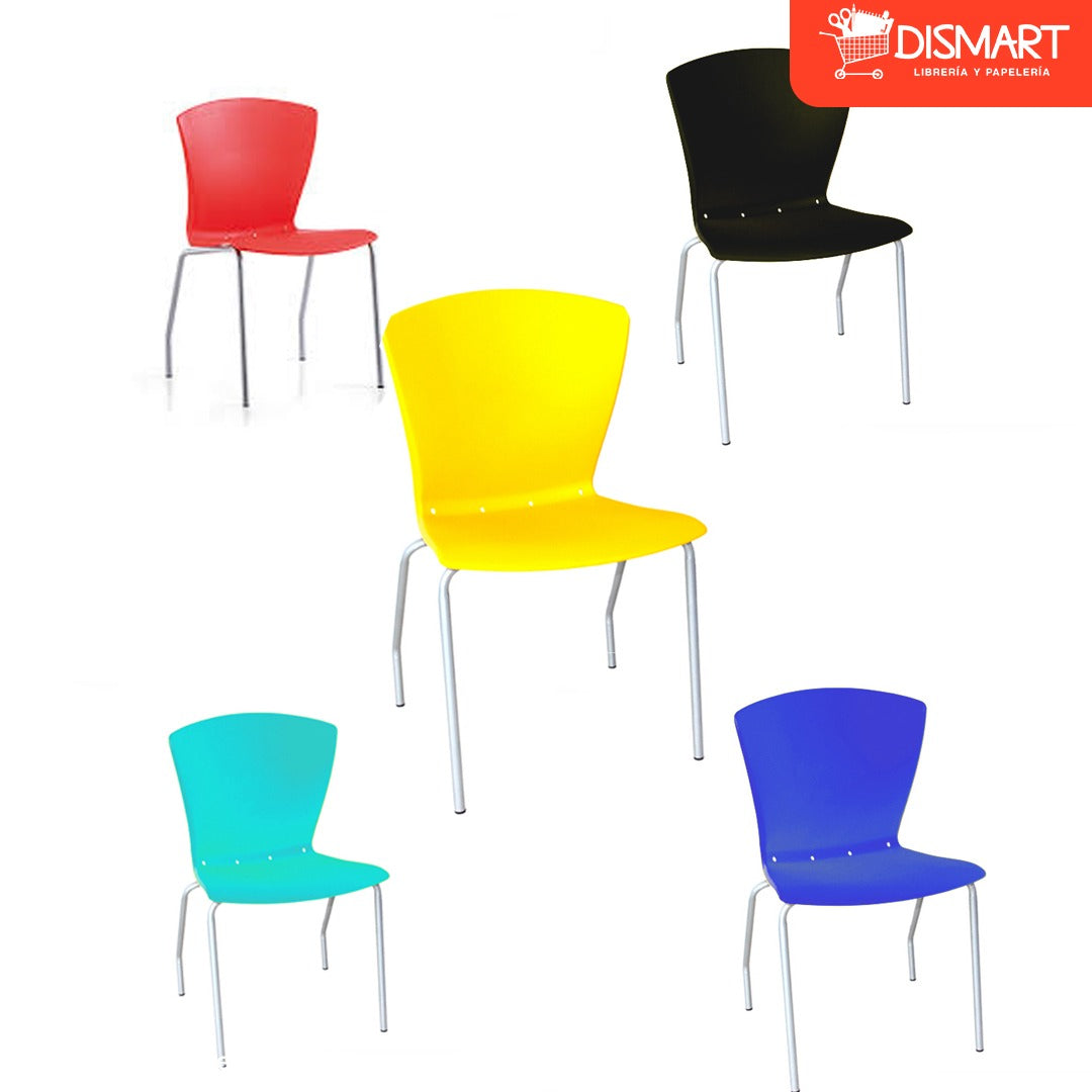 Silla para Visita sin Brazo de Colores (DC-311)