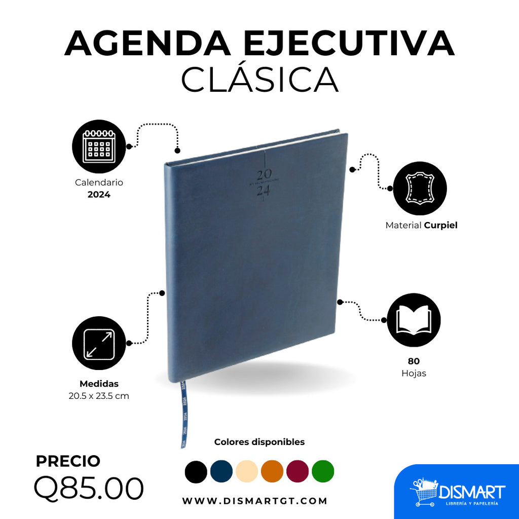 Agenda DATATA 2024 A6 CLASICA - Arhi Design