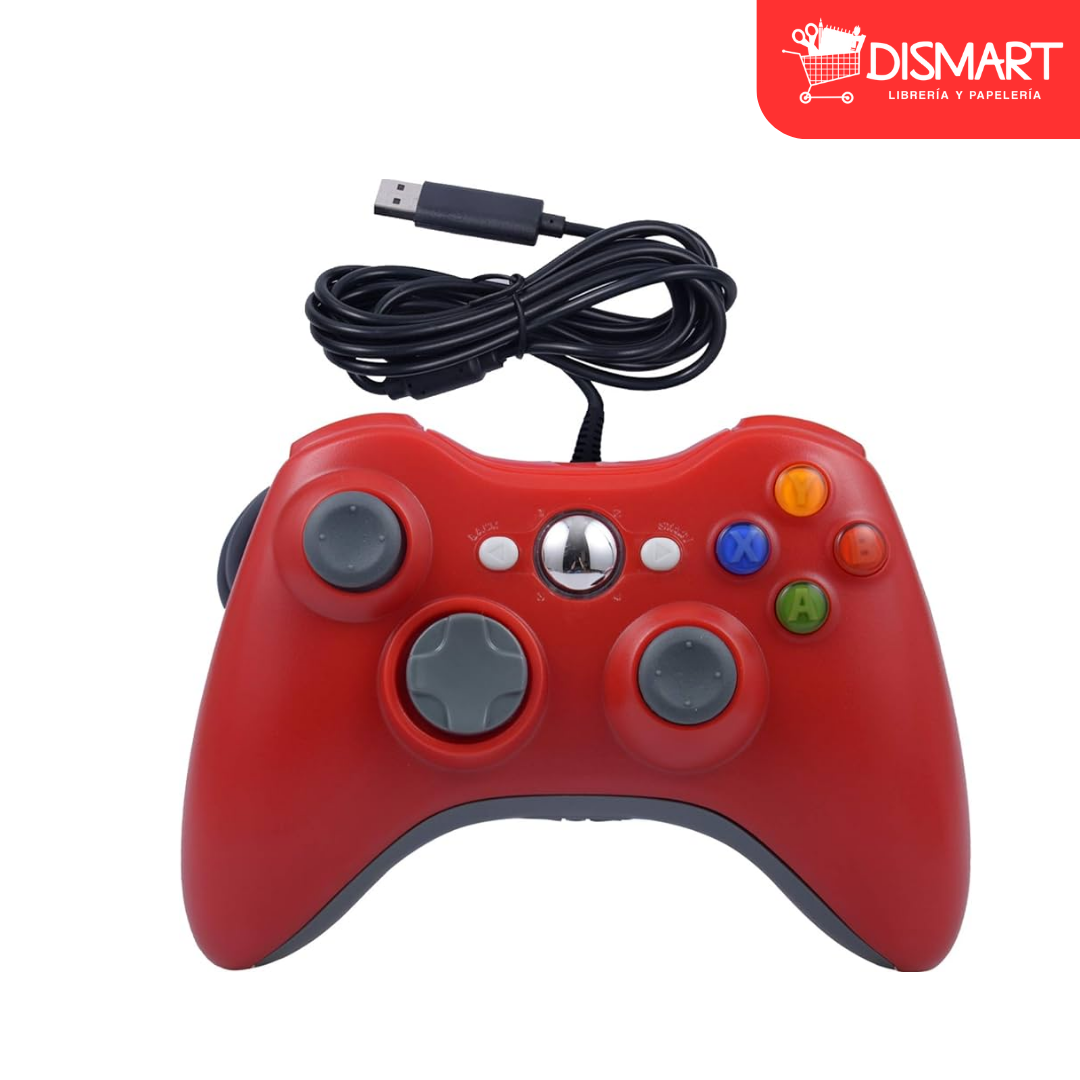 Gamepad usb para pc-ps3-tv-android etouch® ROJO